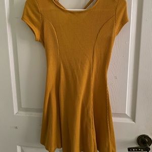 Fall color short dress